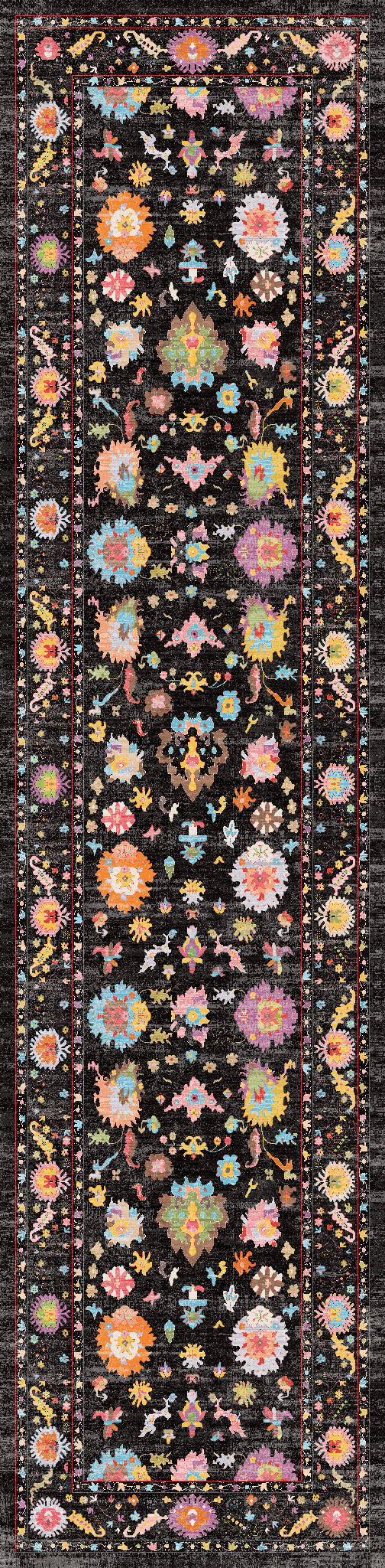 Vivienne Флорален орнаментален килим