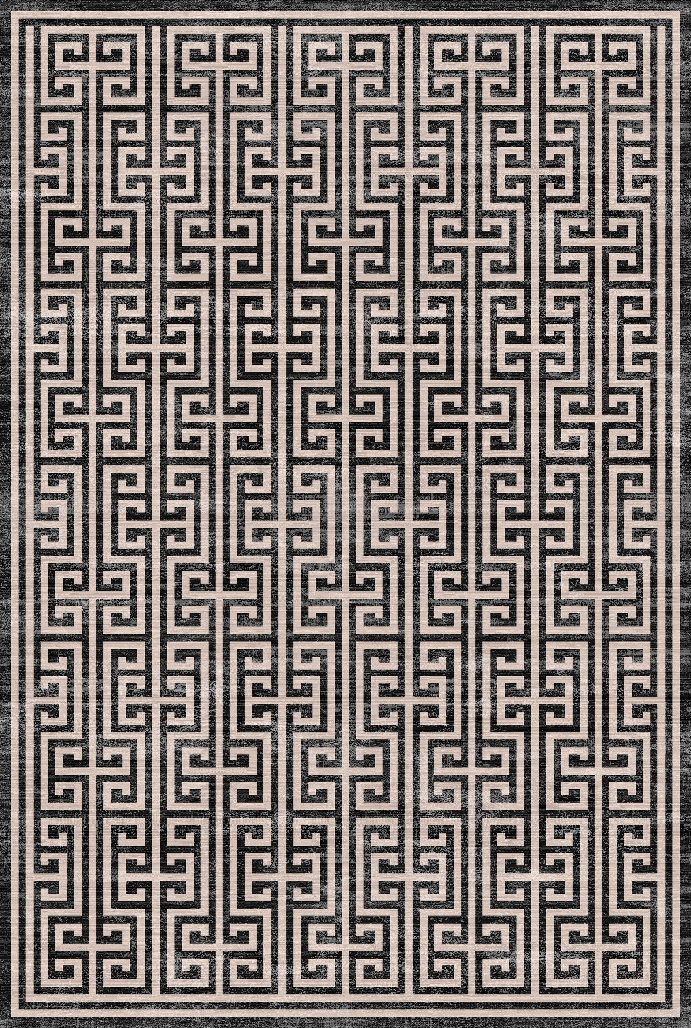 Enzo Modern Greek Key Rug