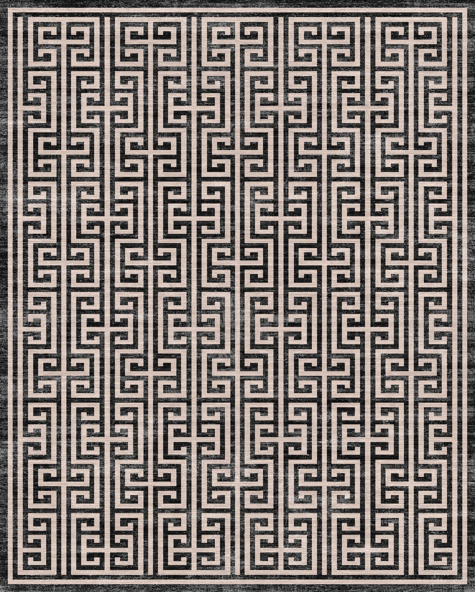 Enzo Modern Greek Key Rug