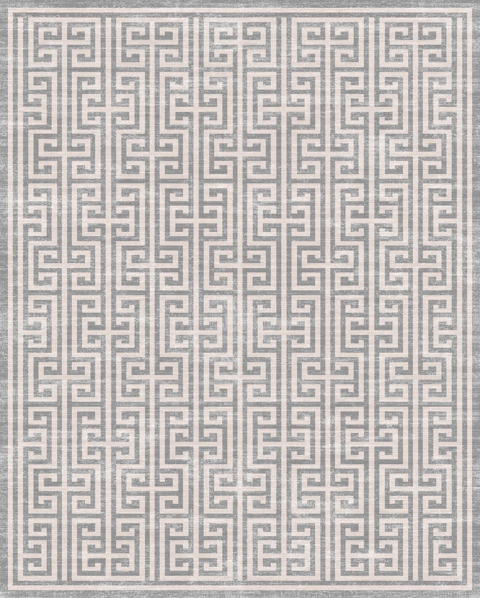 Enzo Modern Greek Key Rug