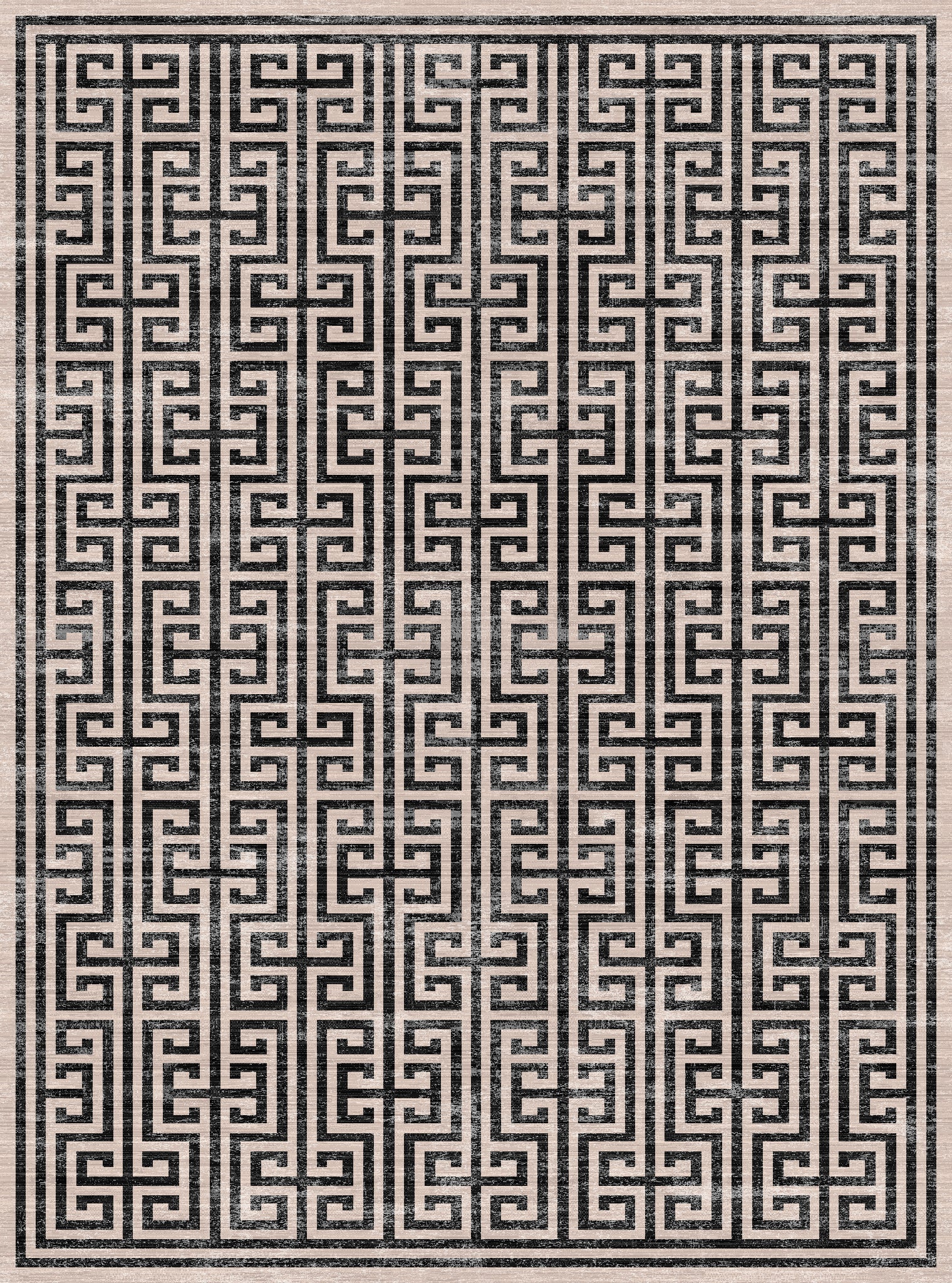 Enzo Modern Greek Key Rug