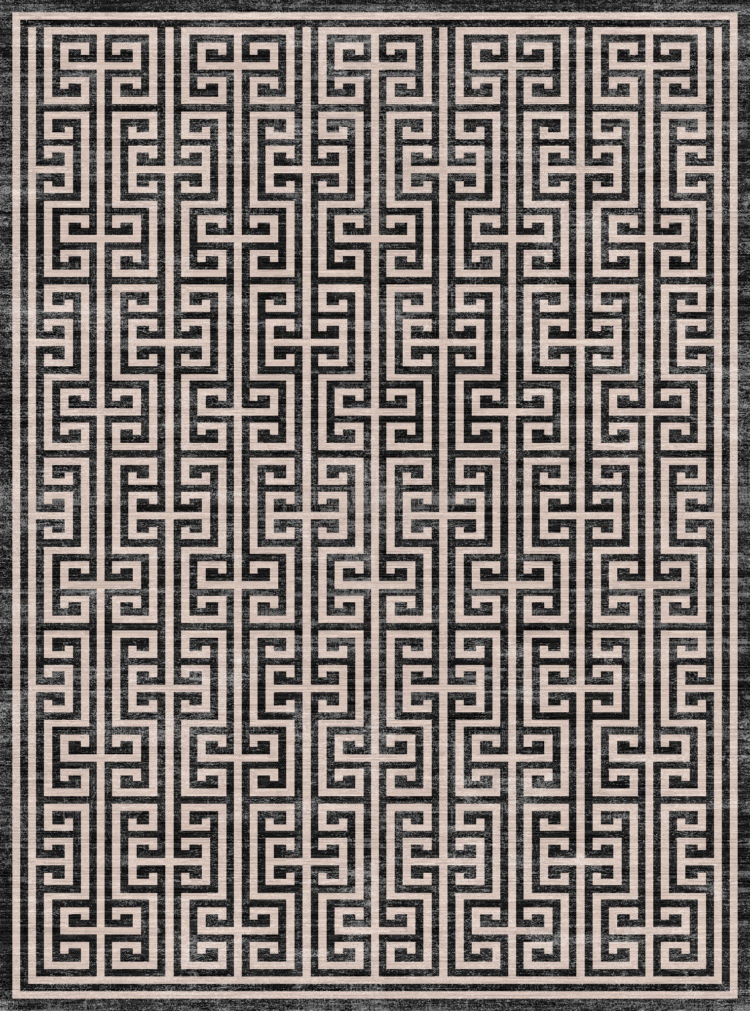 Enzo Modern Greek Key Rug