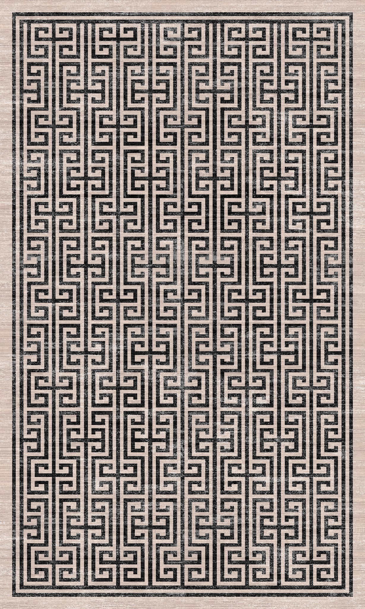 Enzo Modern Greek Key Rug