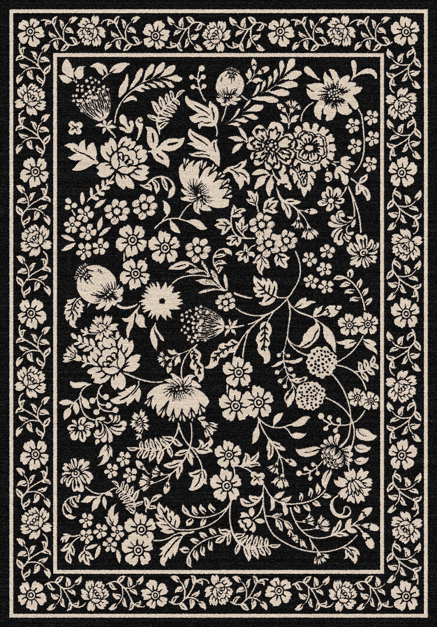 Veronica Vintage Floral Rug