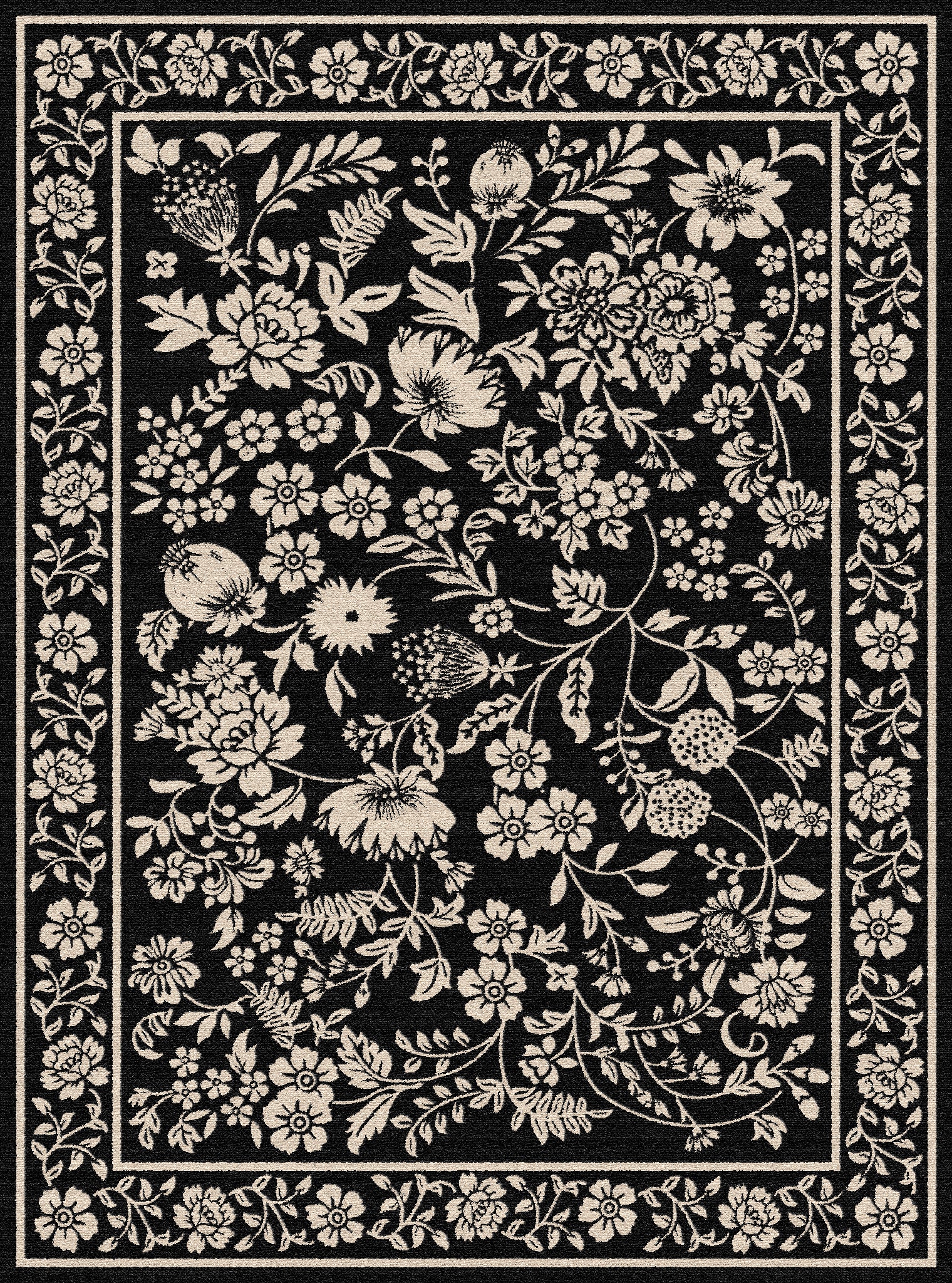 Veronica Реколта флорални килим