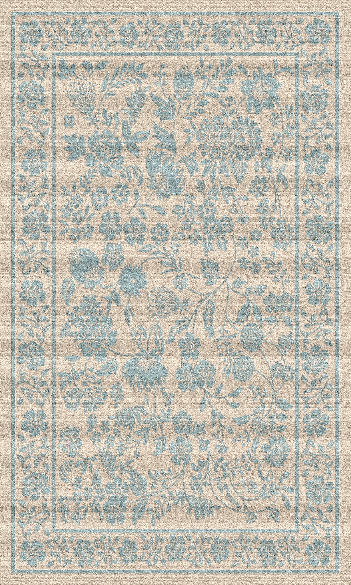 Veronica Реколта флорални килим