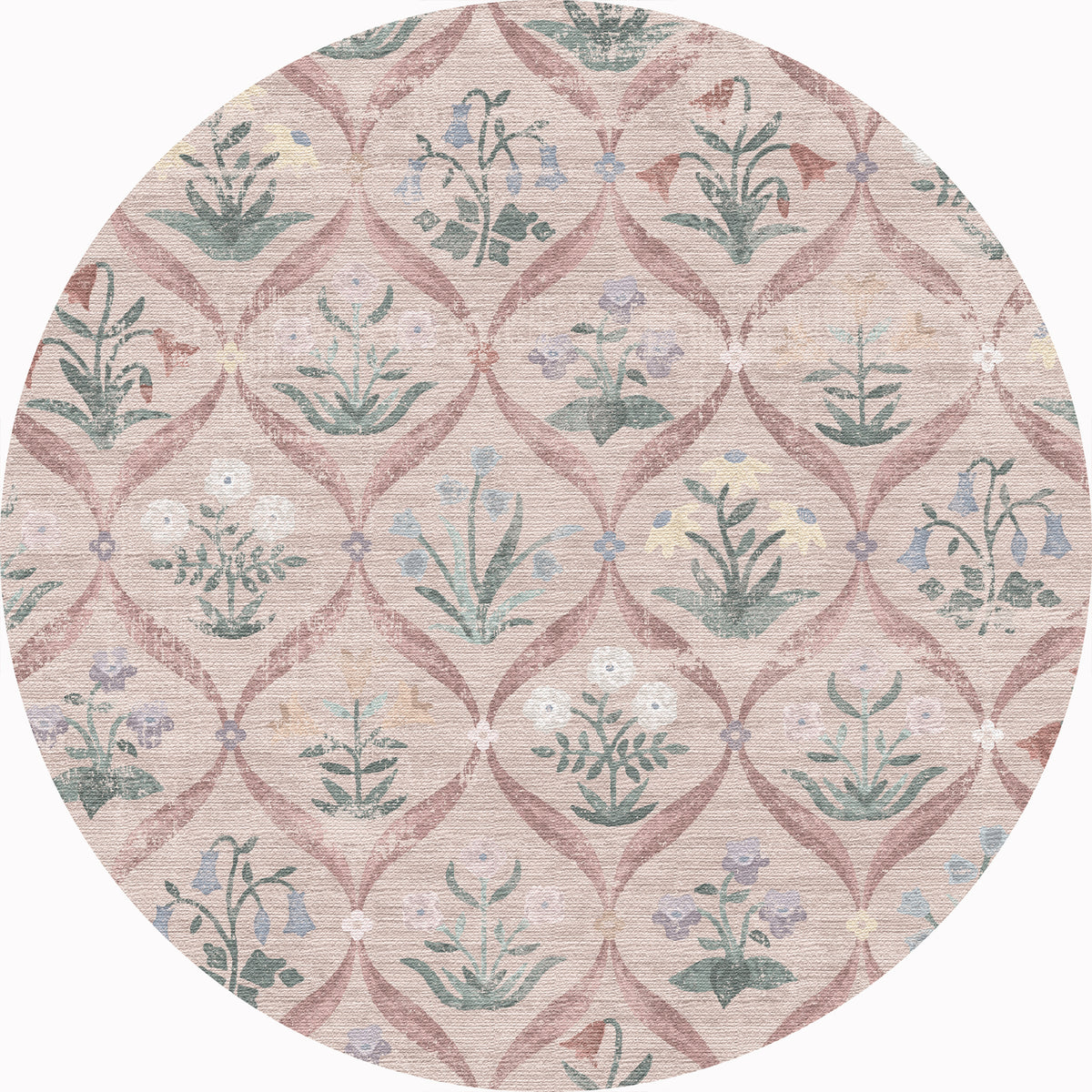 Claire Vintage-Blumenteppich