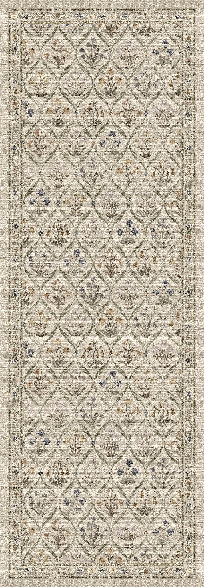 Claire Vintage Floral Rug