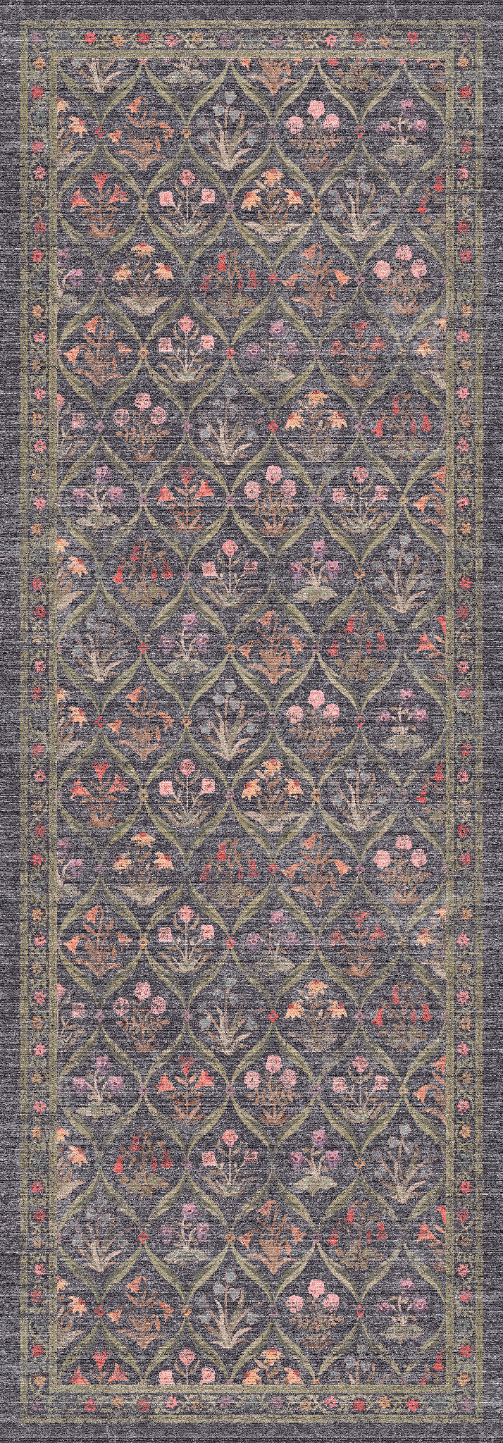 Claire Vintage Floral Rug