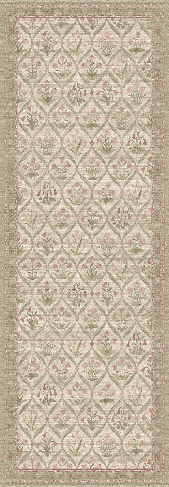 Claire Vintage-Blumenteppich