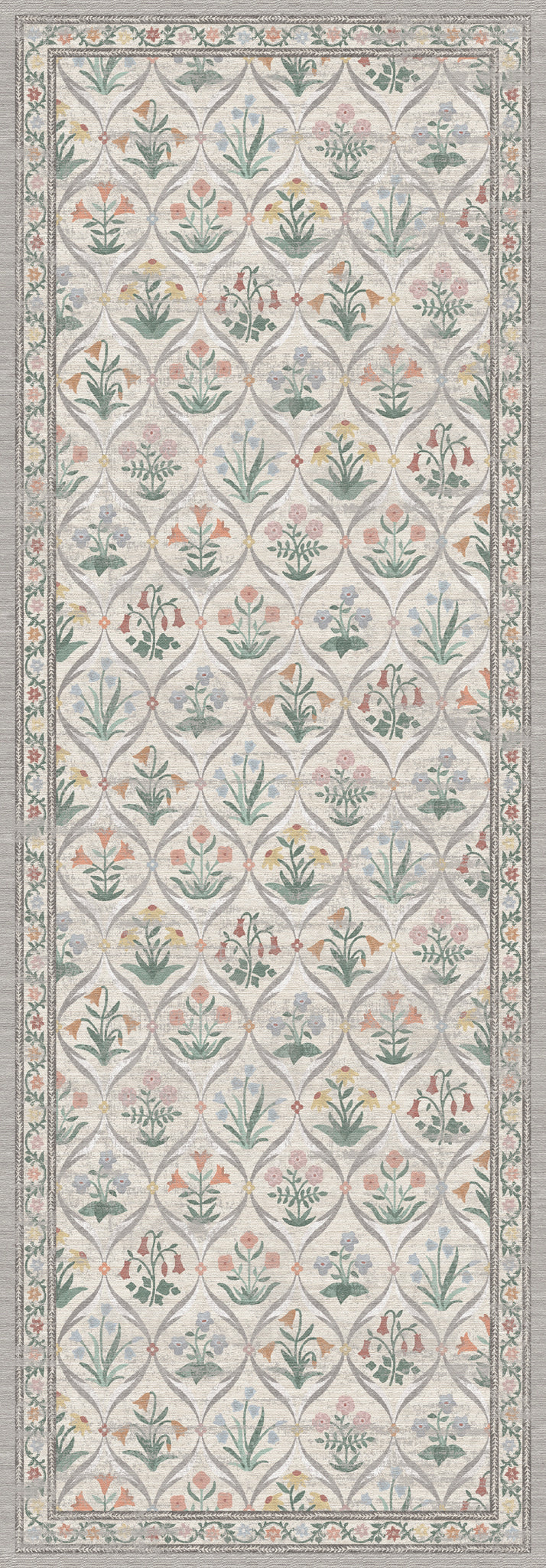 Claire Vintage-Blumenteppich