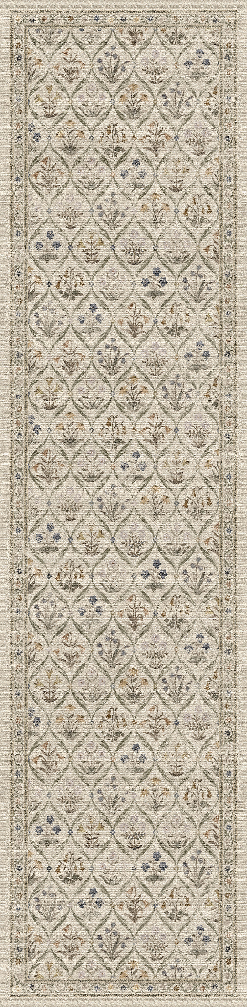Claire Vintage Floral Rug