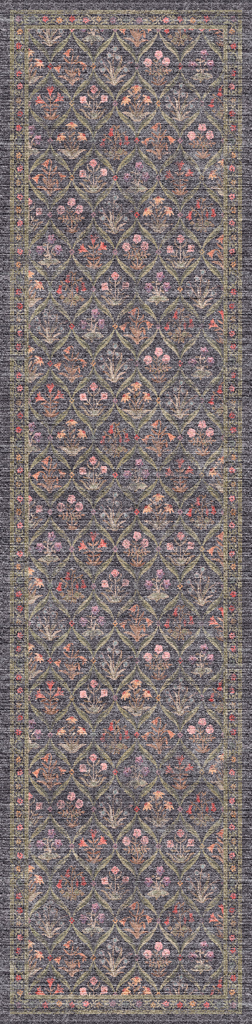 Claire Vintage Floral Rug