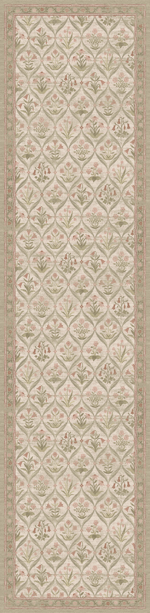 Claire Vintage-Blumenteppich