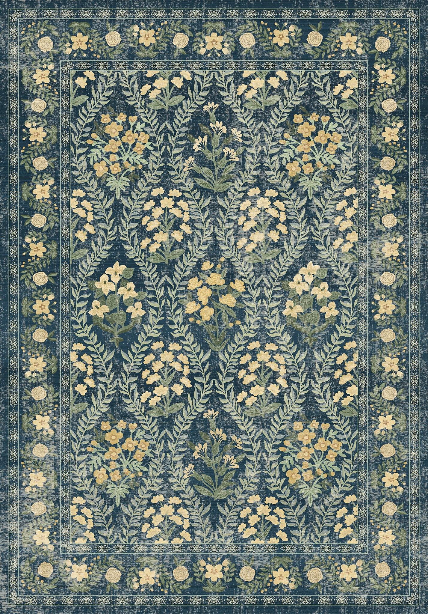 Nolia Vintage Virágmintás Szőnyeg