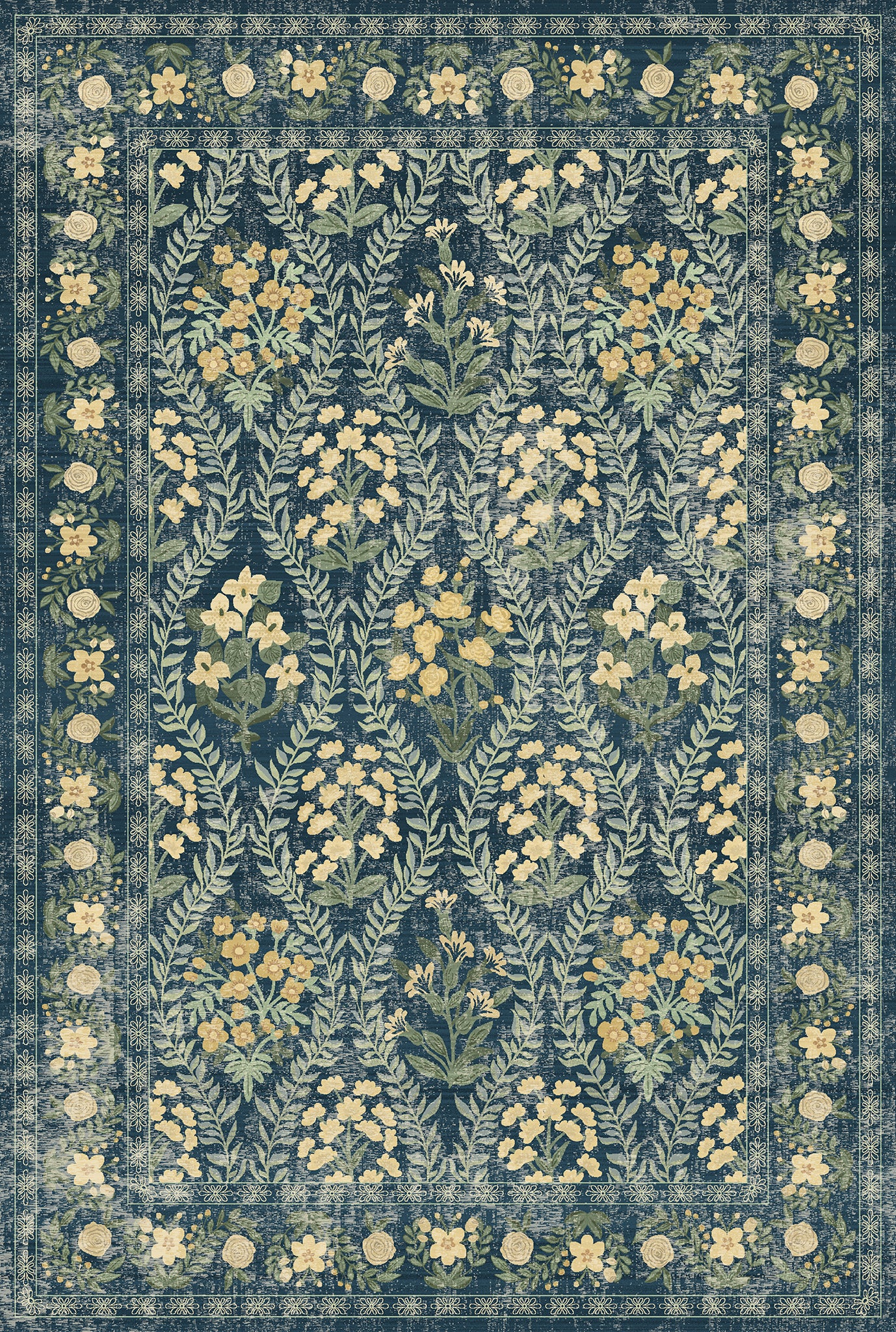 Nolia Vintage Virágmintás Szőnyeg