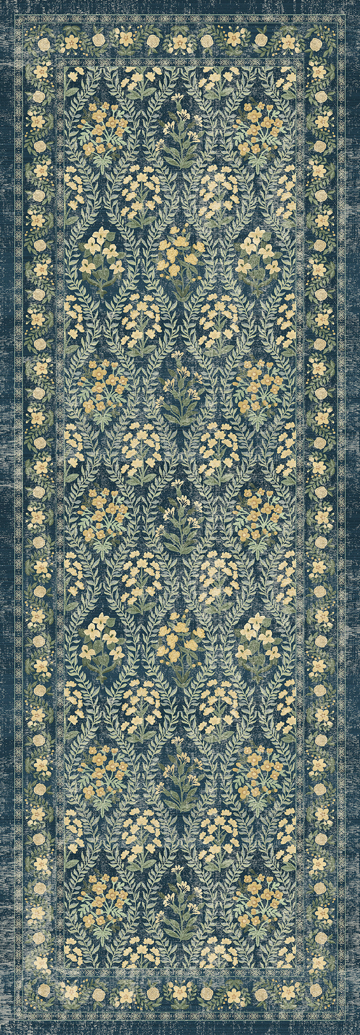 Nolia Vintage Virágmintás Szőnyeg