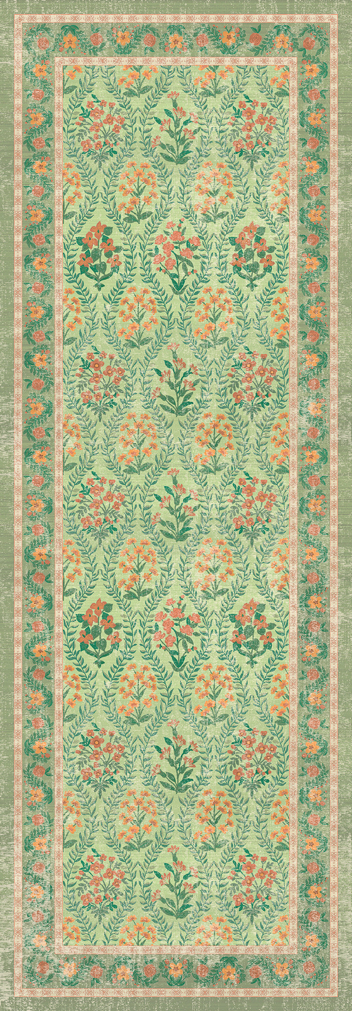 Nolia Vintage Virágmintás Szőnyeg