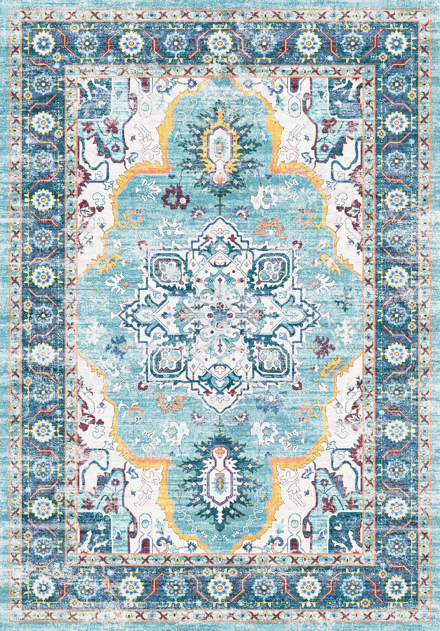 Margaret Distressed Persian Rug
