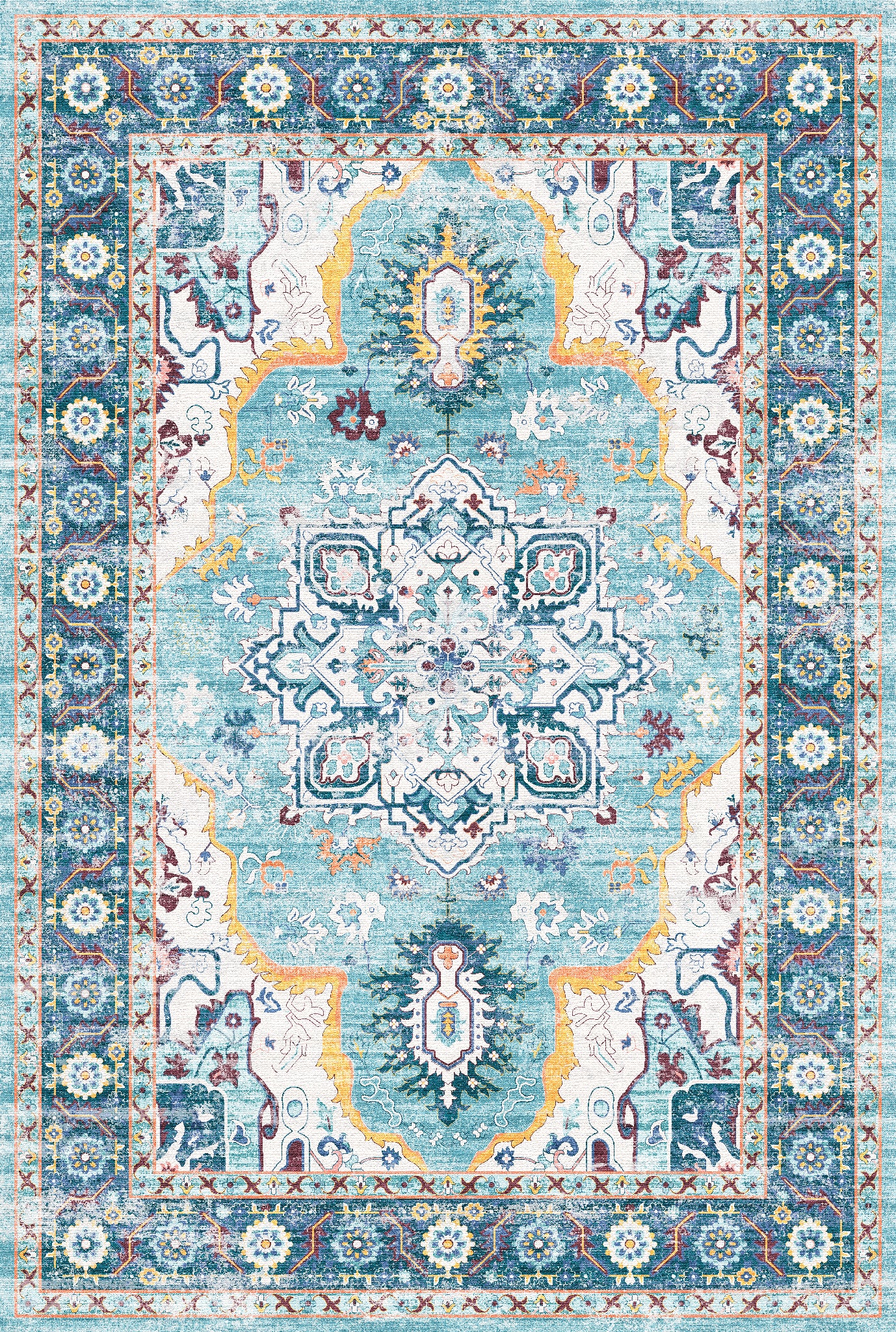 Margaret Distressed Persian Rug