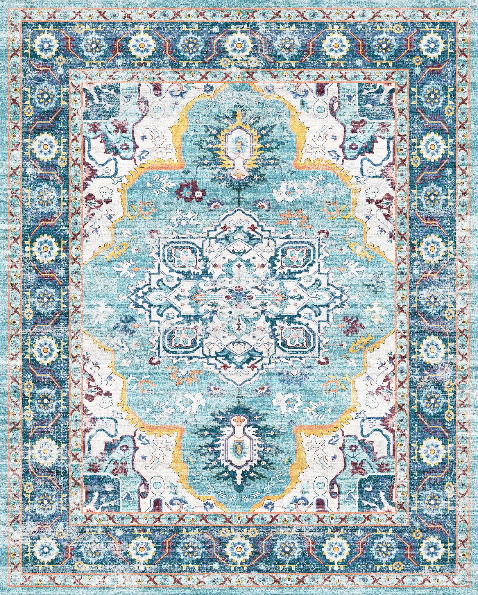 Margaret Distressed Persian Rug