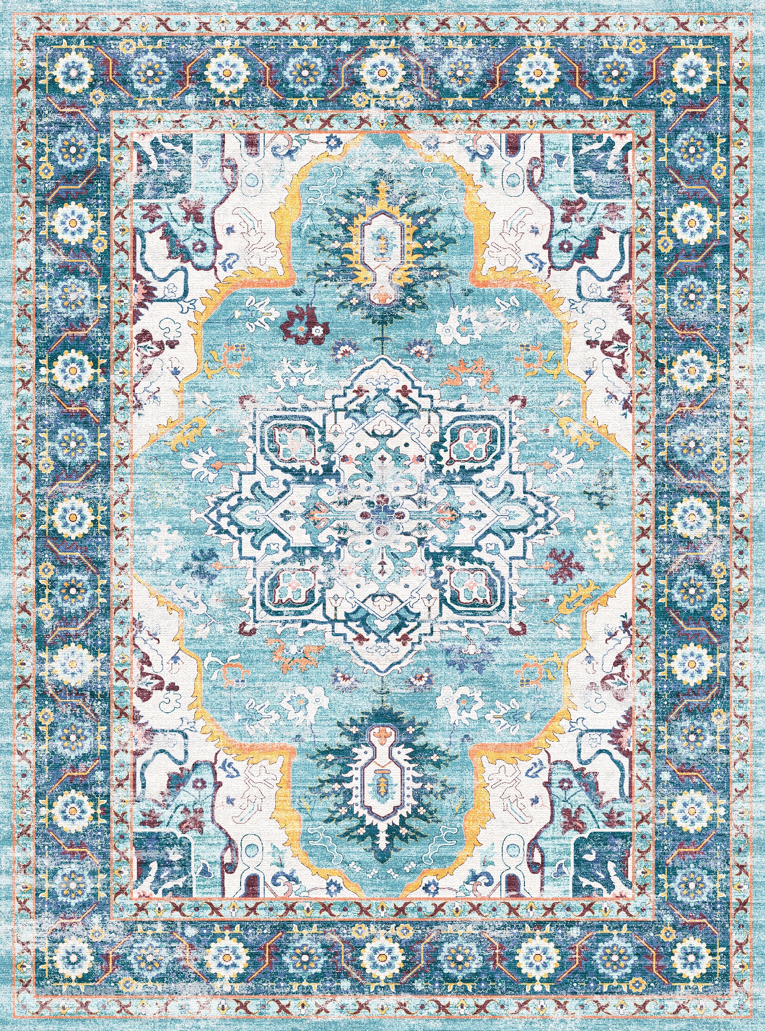 Margaret Distressed Persian Rug