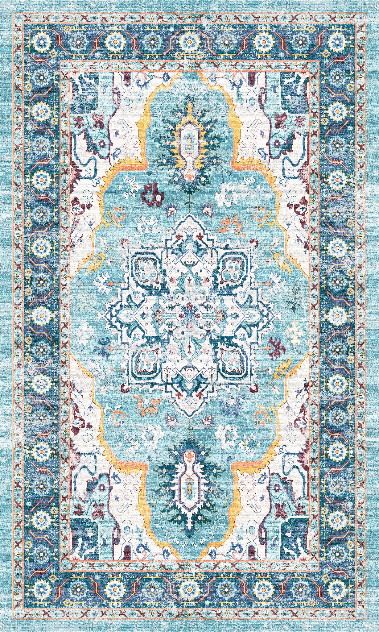 Margaret Distressed Persian Rug