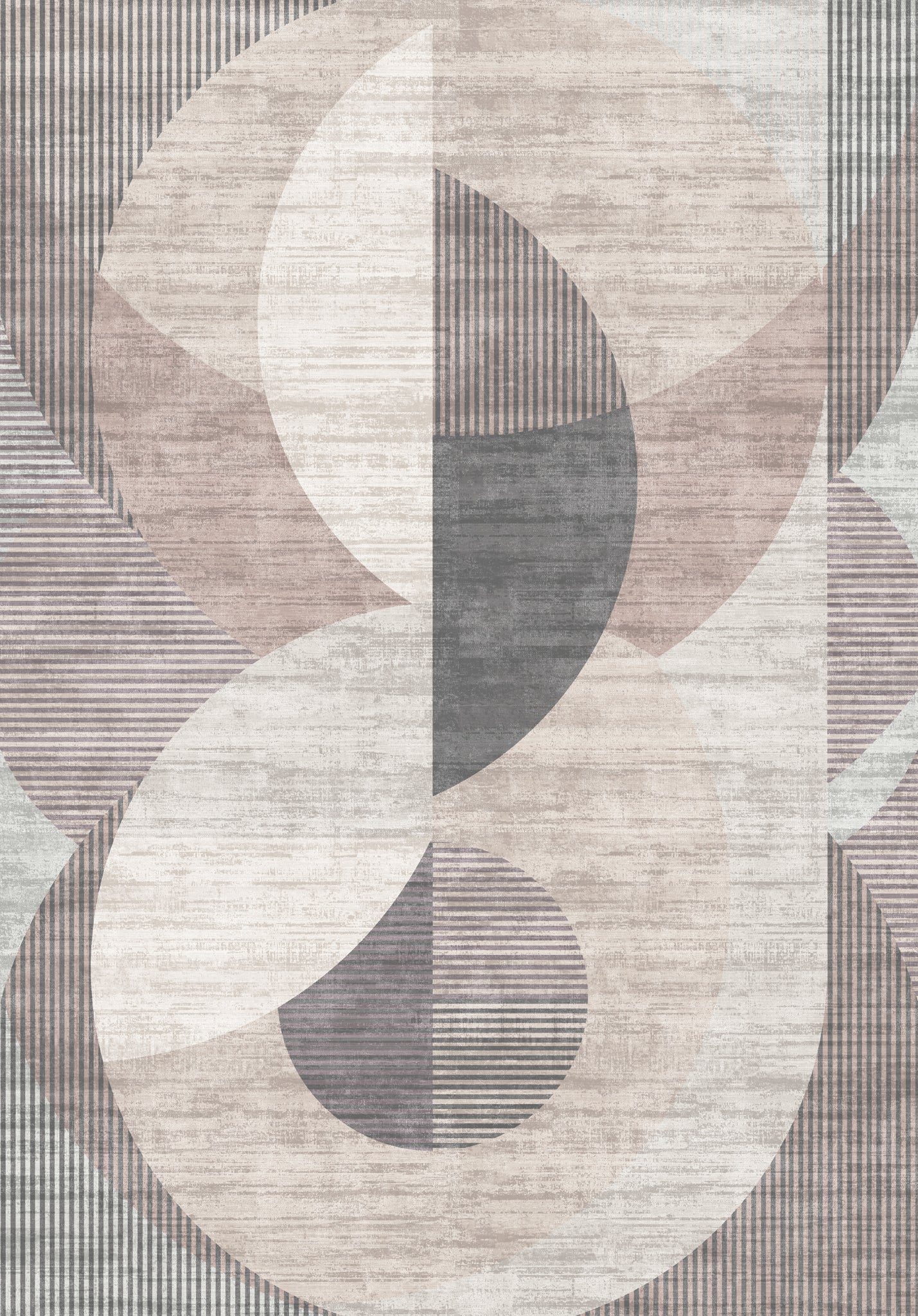Iver Abstract Geometrisch Vloerkleed