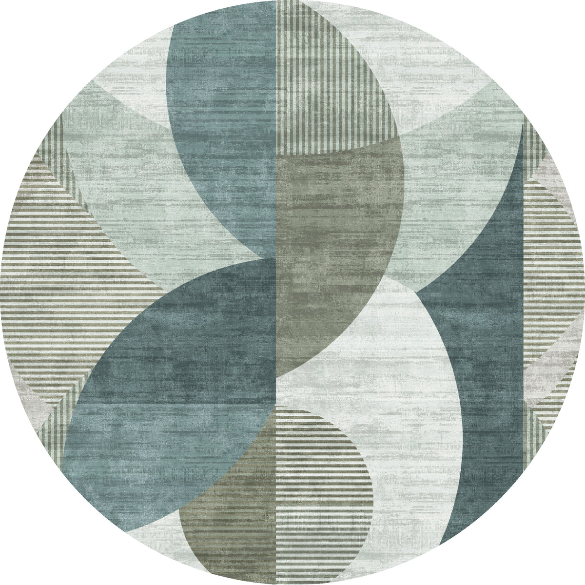 Iver Abstract Geometrisch Vloerkleed