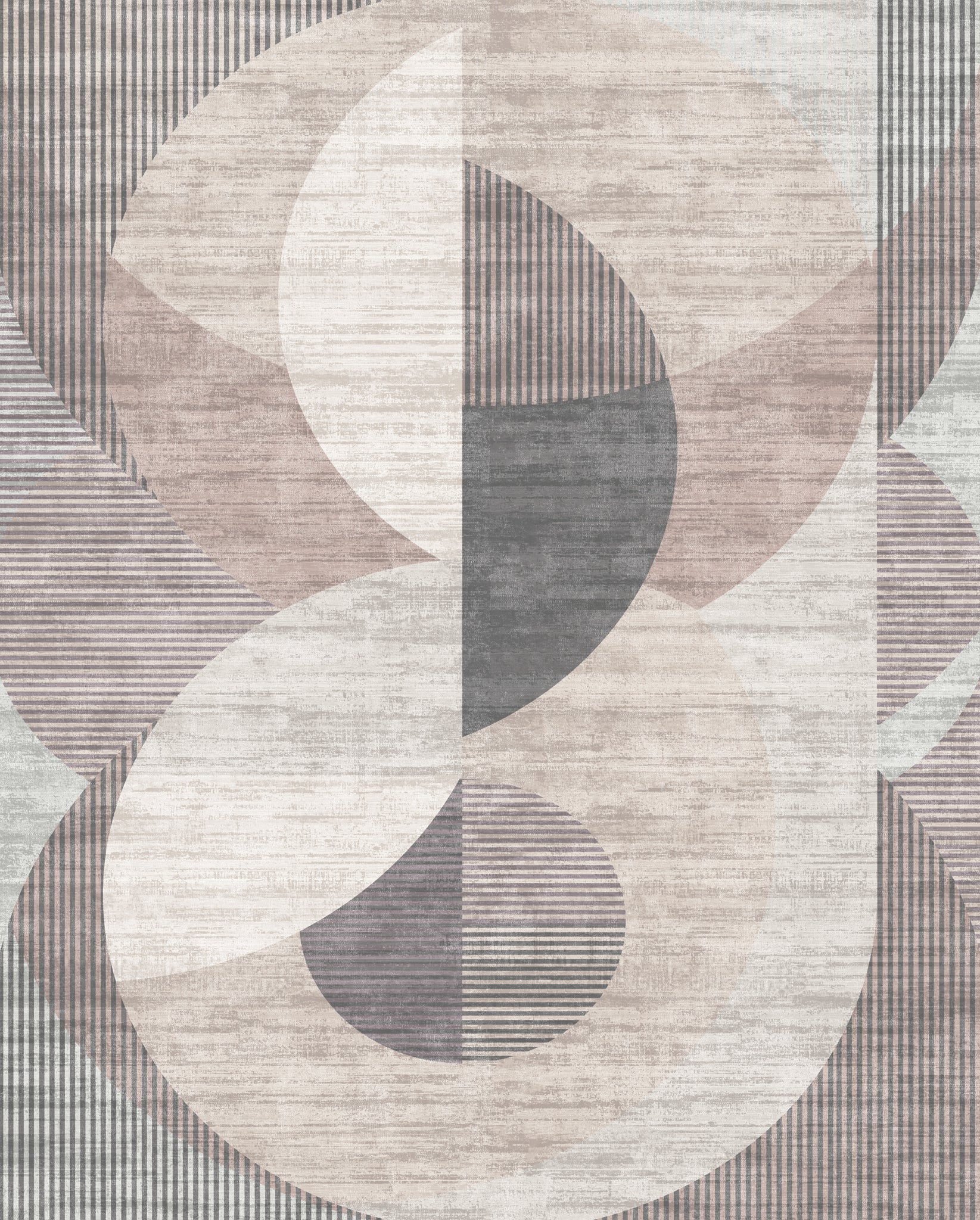 Iver Abstract Geometrisch Vloerkleed