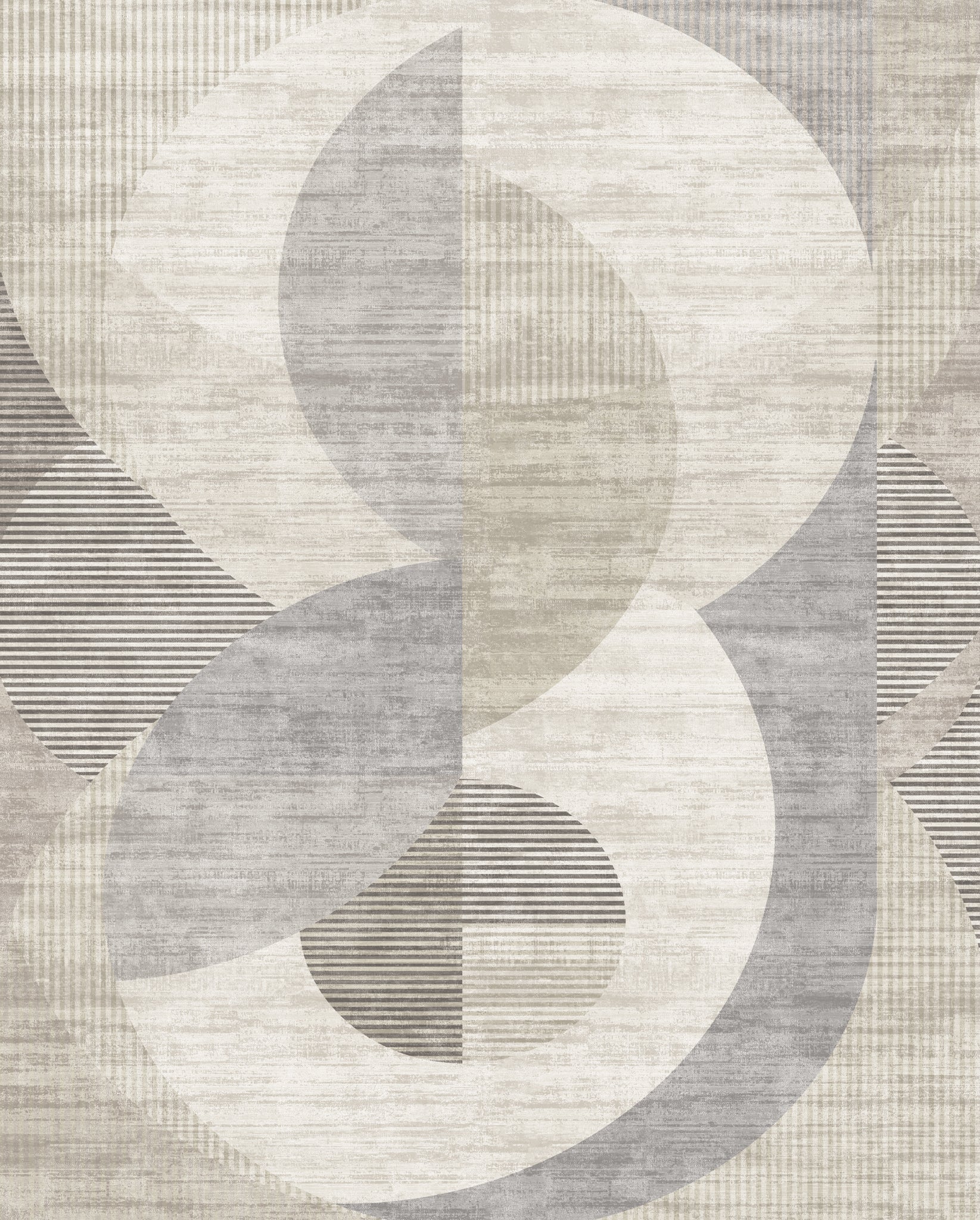 Iver Abstract Geometrisch Vloerkleed