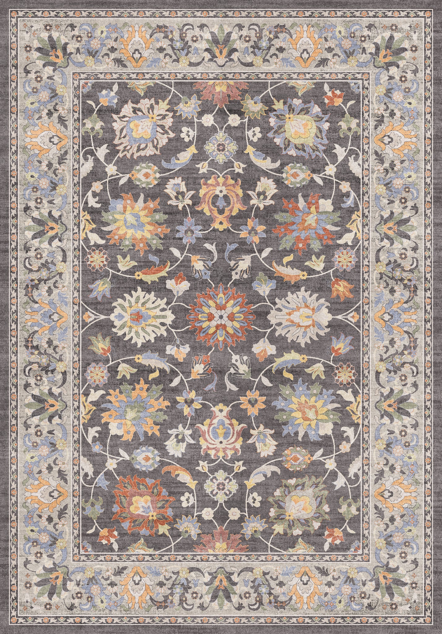 Scarlett Реколта флорални килим