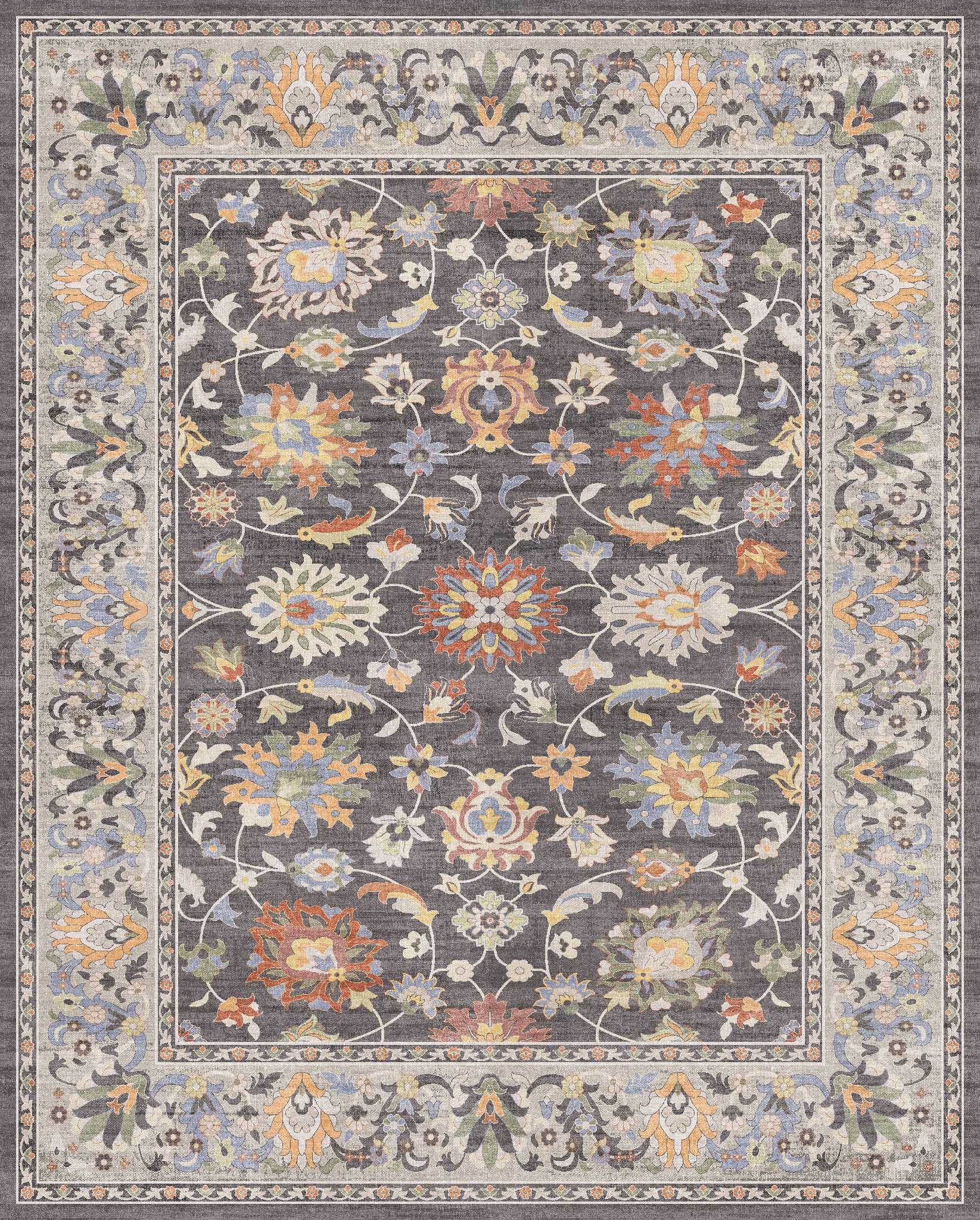 Scarlett Реколта флорални килим