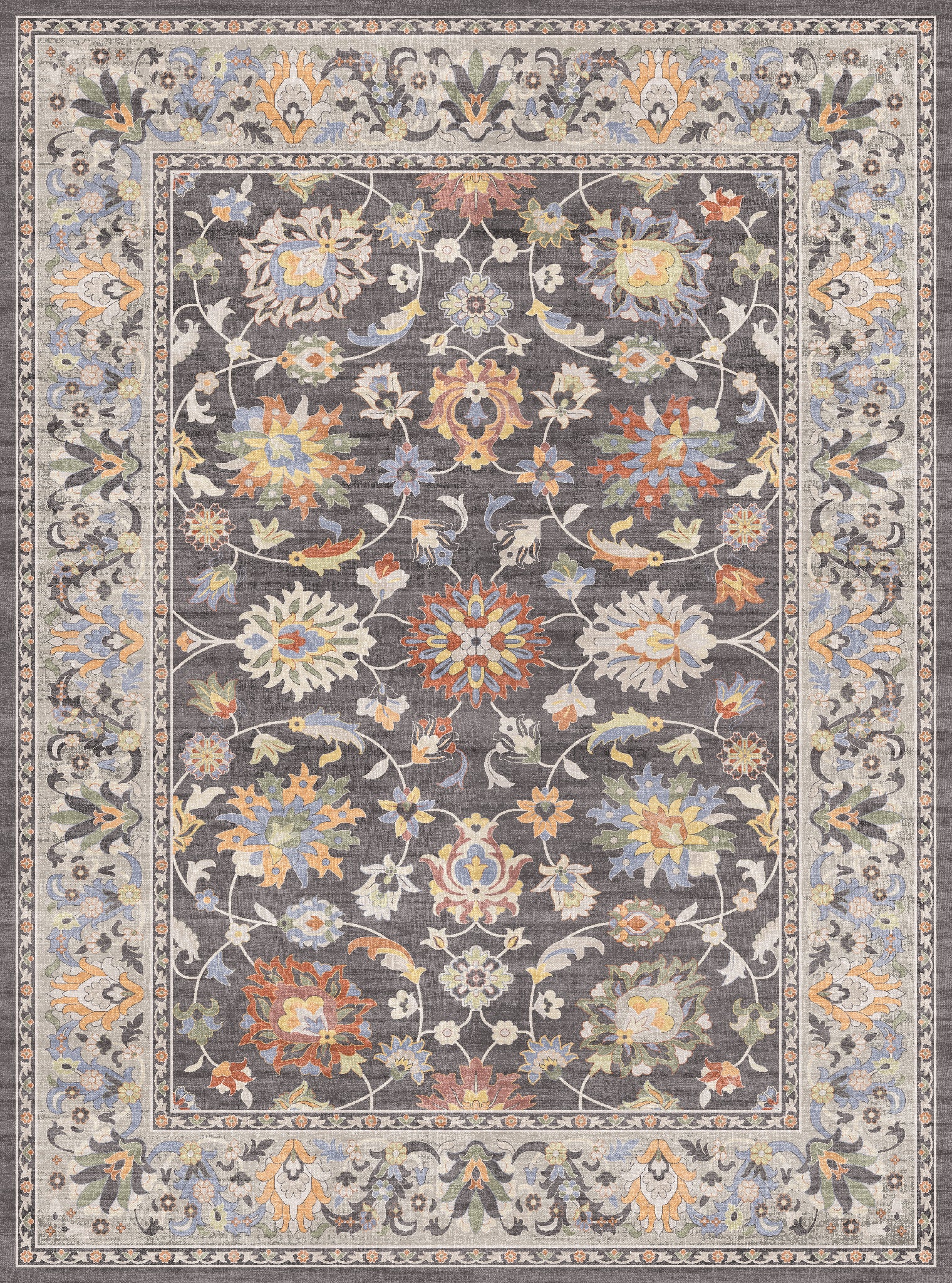 Scarlett Реколта флорални килим