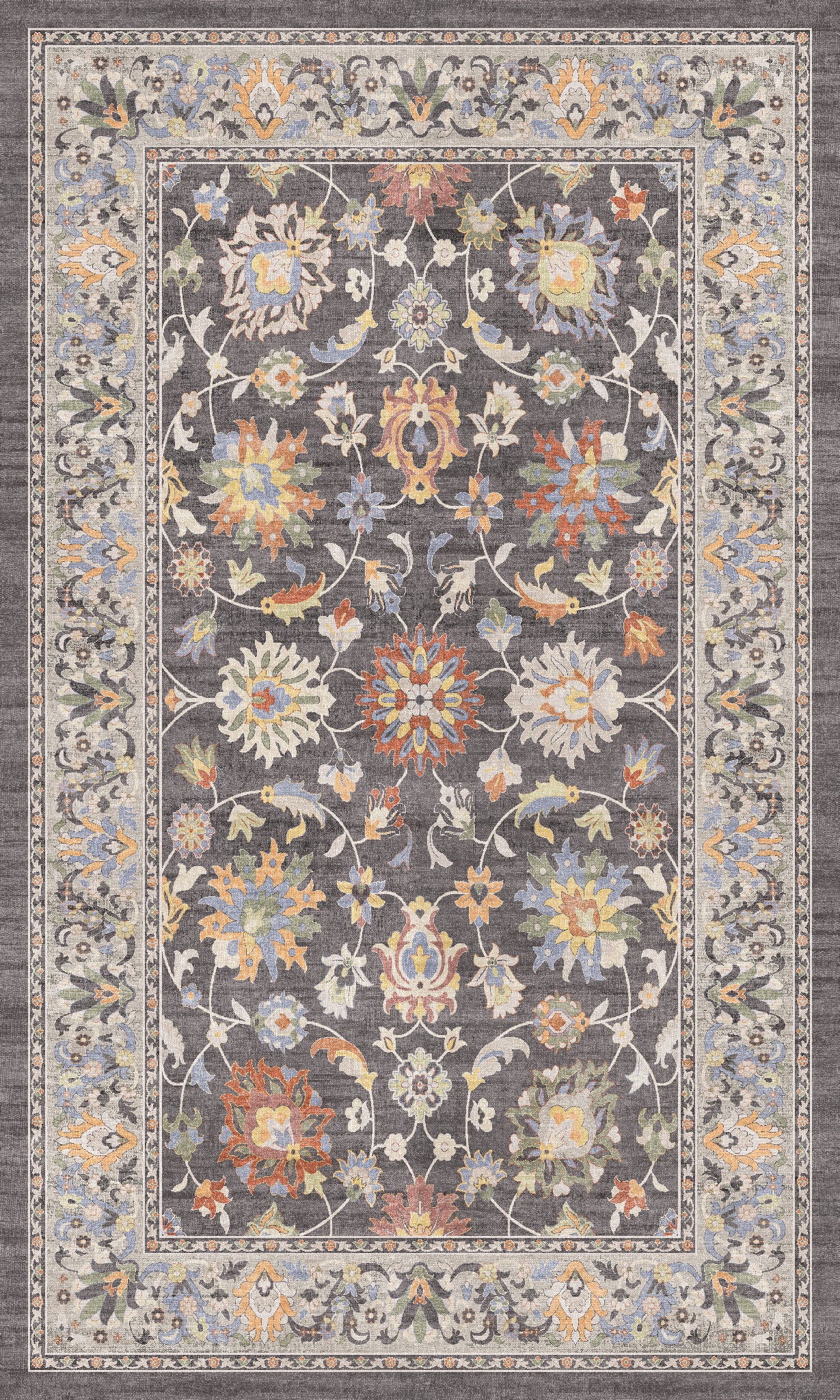 Scarlett Реколта флорални килим