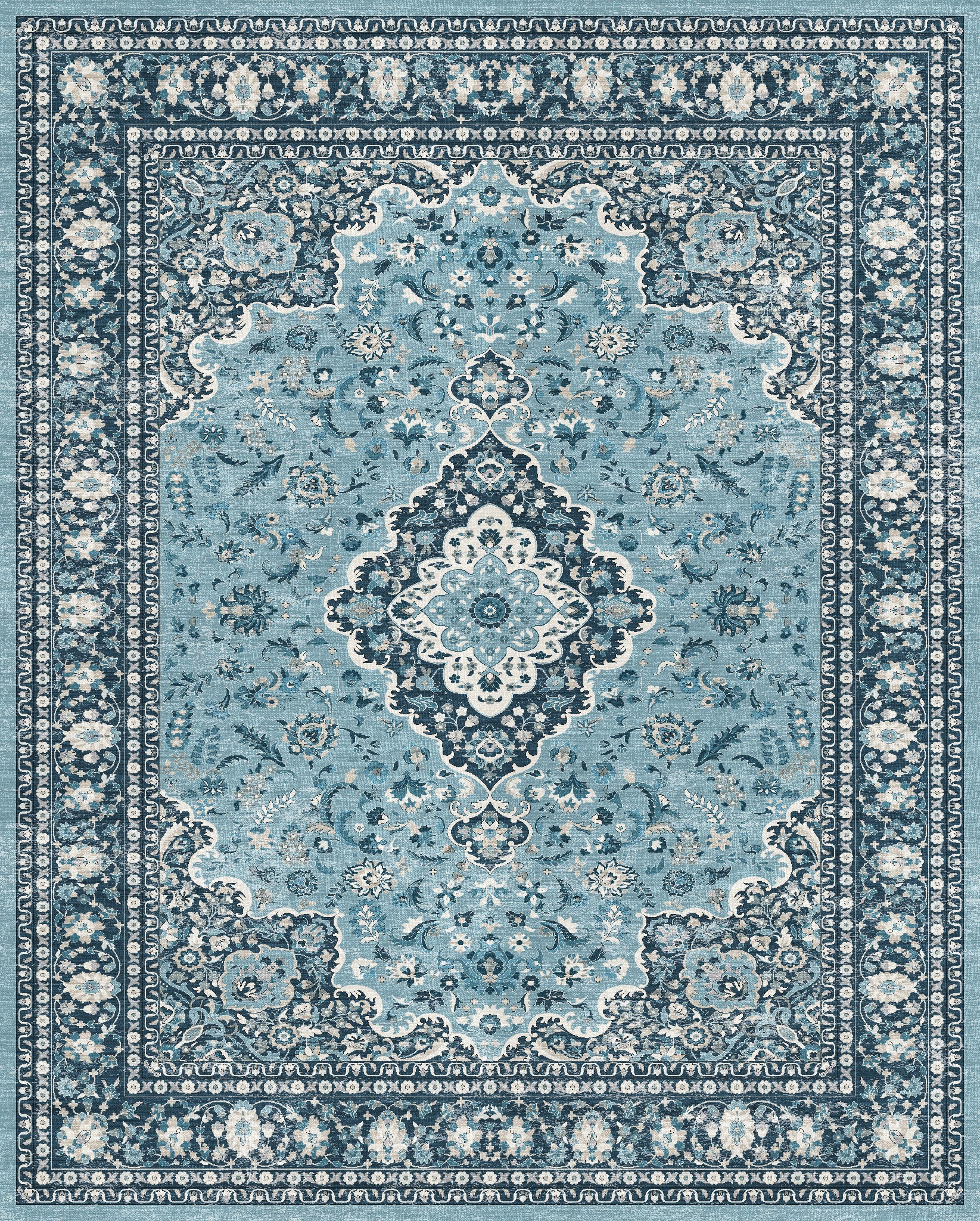 Valeria Vintage Ornamental Rug