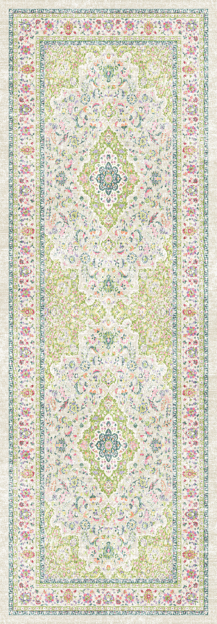 Valeria Vintage Ornamental Rug