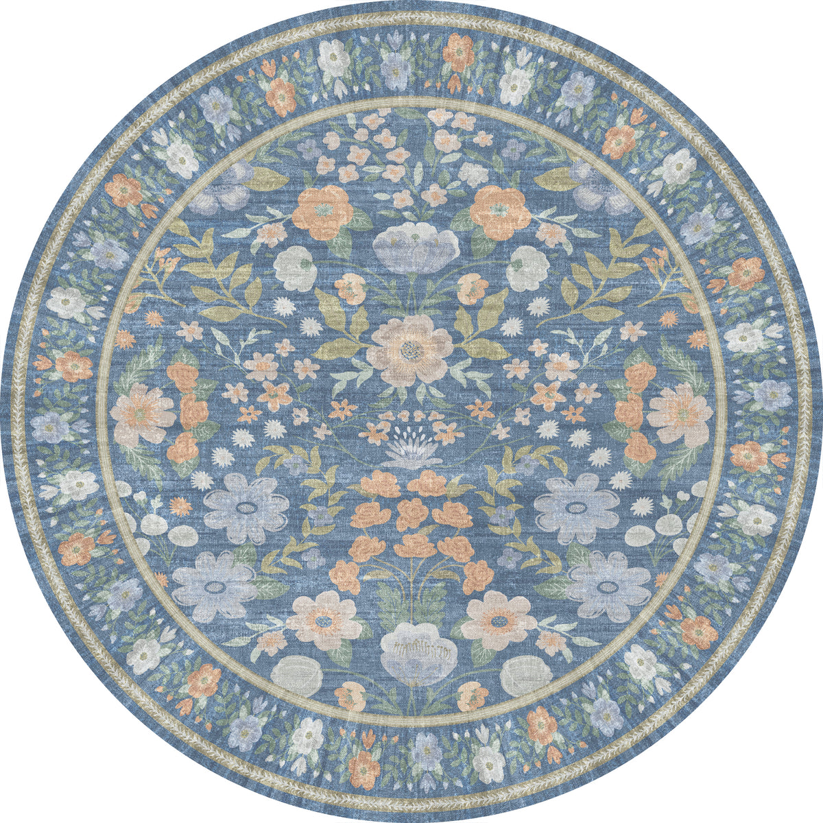 Cecilia Floraler Vintage-Teppich
