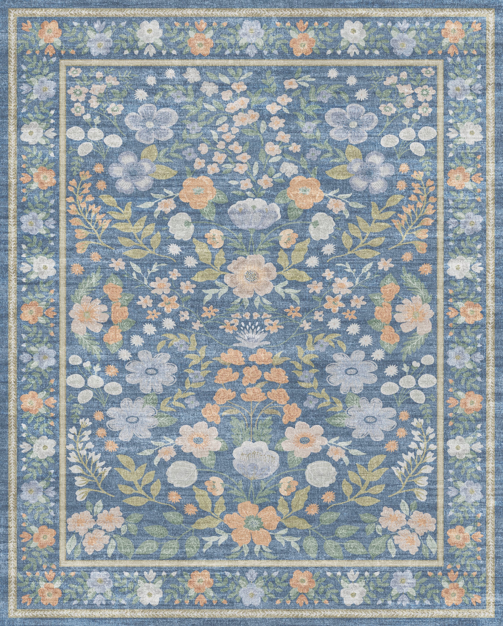 Cecilia Флорални реколта килим
