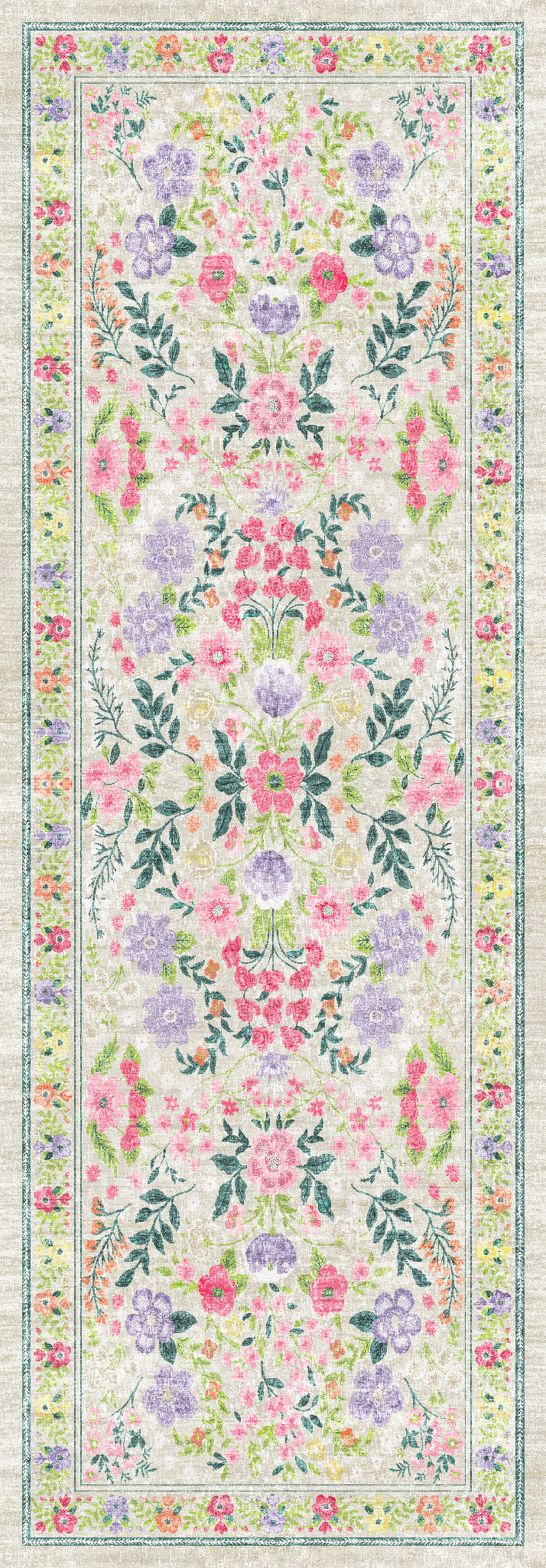 Cecilia Флорални реколта килим