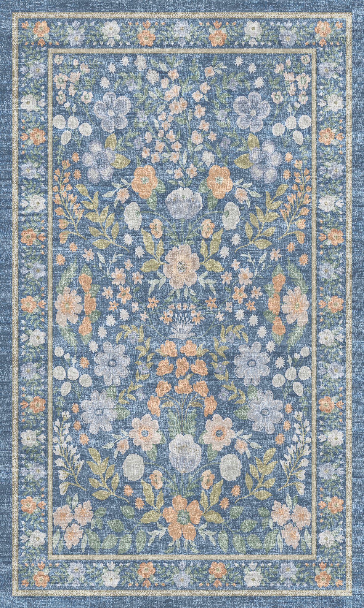 Cecilia Флорални реколта килим