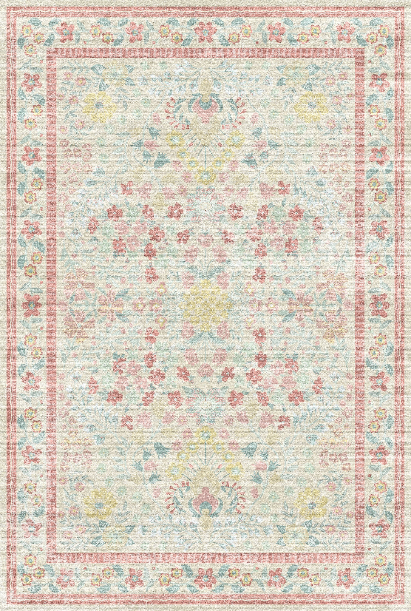 Chloe Κομψό Floral Rug