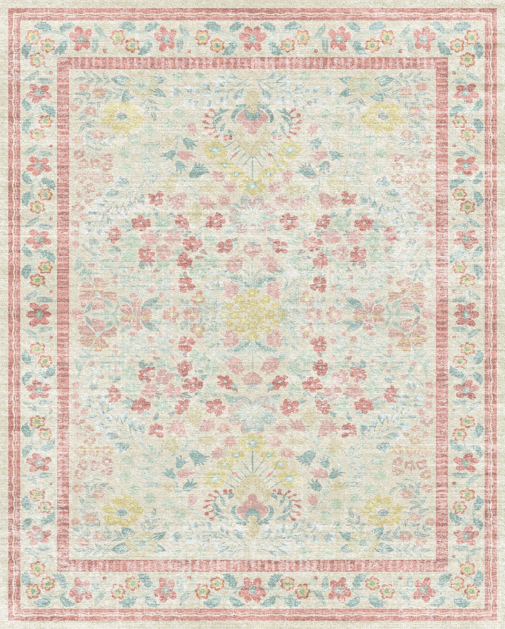 Chloe Κομψό Floral Rug