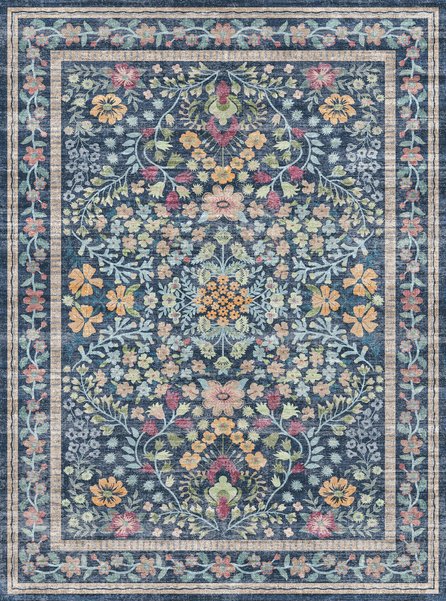 Chloe Κομψό Floral Rug