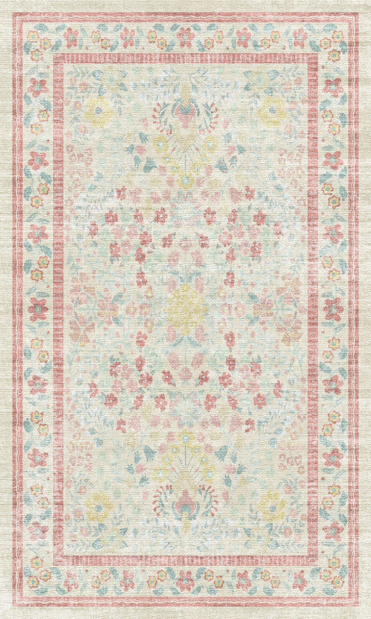 Chloe Κομψό Floral Rug