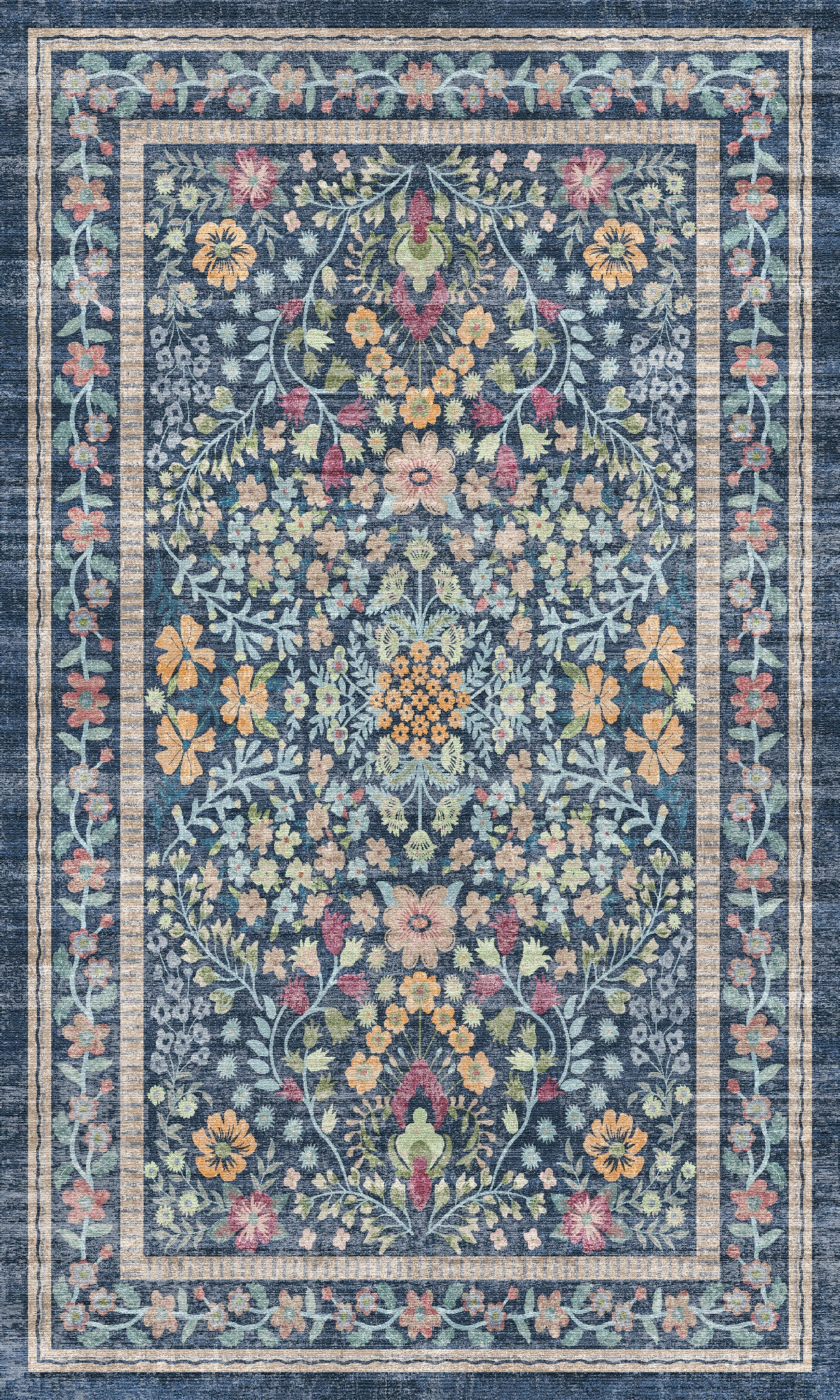 Chloe Κομψό Floral Rug