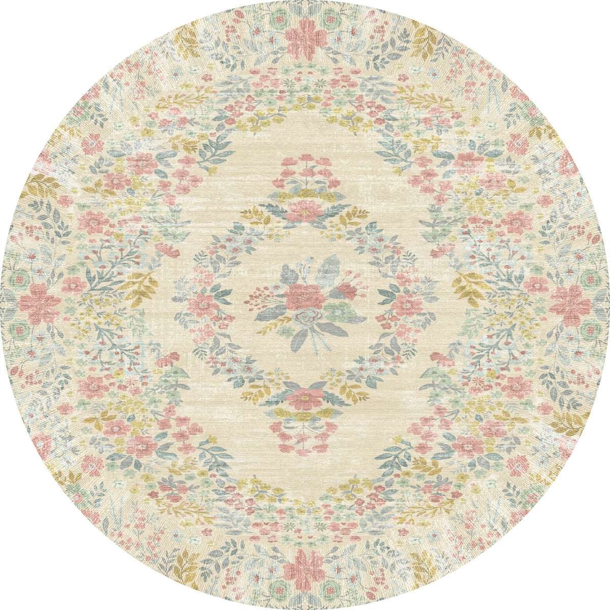 Amelie Vintage Blumenteppich