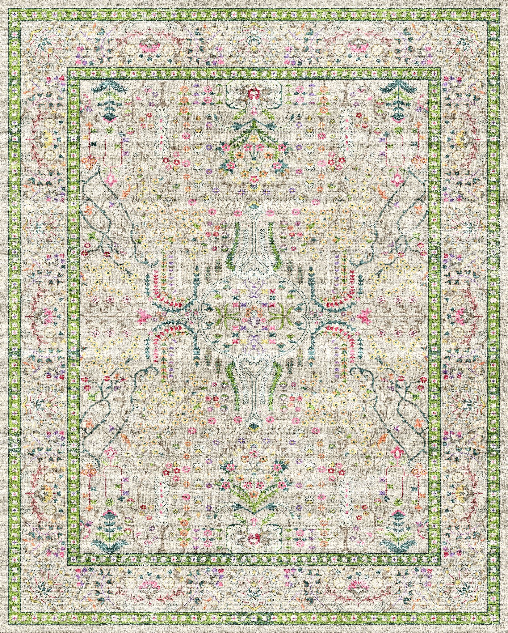 Henrietta Реколта флорален килим