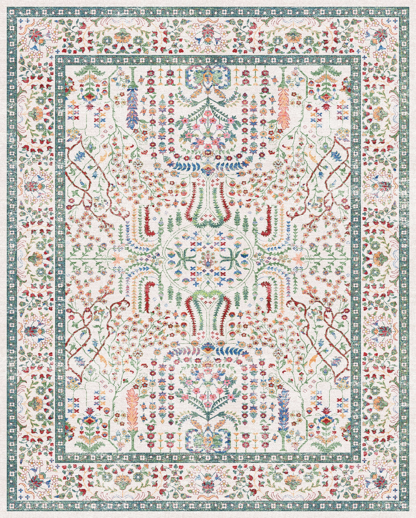 Henrietta Реколта флорален килим