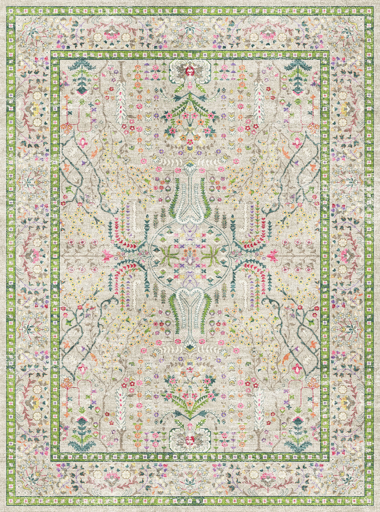 Henrietta Реколта флорален килим